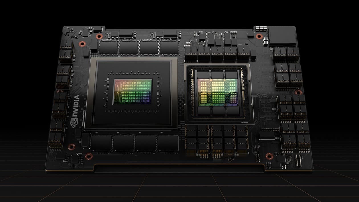 NVIDIA H100 Tensor Core GPU product image